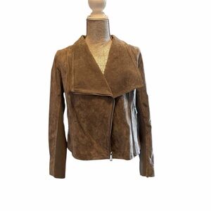BCBGeneration Women's Tan Suede Jacket